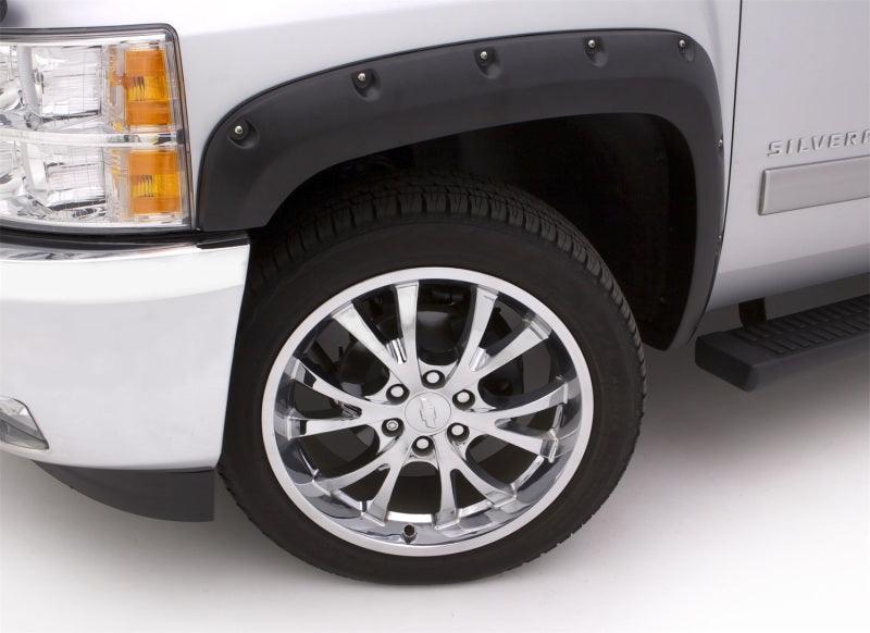 Lund 99-07 Chevy Silverado 1500 RX-Rivet Style Textured Elite Series Fender Flares - Black (4 Pc.) - Order Your Parts - اطلب قطعك