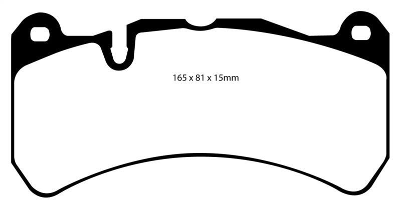 EBC 06-08 Ferrari 599 6.0 Redstuff Front Brake Pads - Order Your Parts - اطلب قطعك