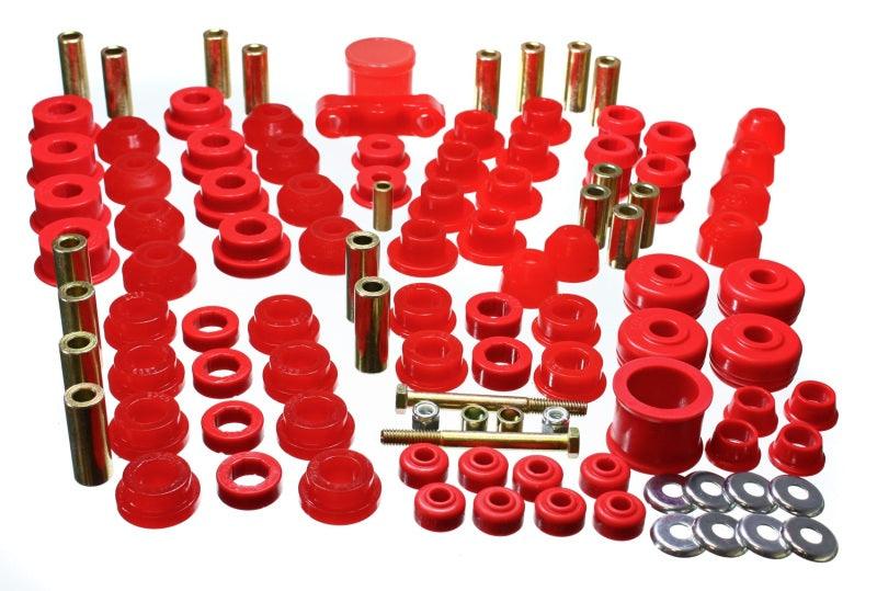 Energy Suspension 88-91 Honda Civic/CRX Red Hyper-Flex Master Bushing Set - Order Your Parts - اطلب قطعك