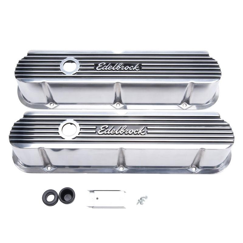 Edelbrock Valve Cover Elite II Series Ford 289-302-351W CI V8 Tall Polished - Order Your Parts - اطلب قطعك