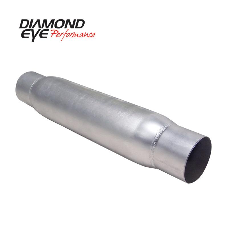 Diamond Eye RESONATOR 4in W/ ENDS (CLAMPED) AL - Order Your Parts - اطلب قطعك