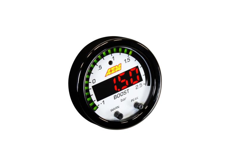 AEM X-Series Boost Pressure -30inHg 35psi Gauge - Order Your Parts - اطلب قطعك