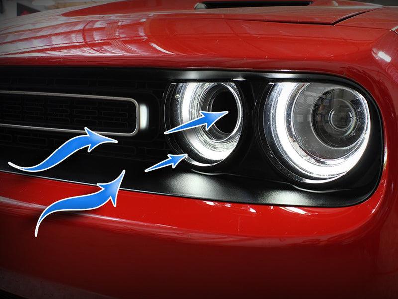aFe Momentum GT Dynamic Air Scoop Dodge Challenger 15-20 - Red - Order Your Parts - اطلب قطعك