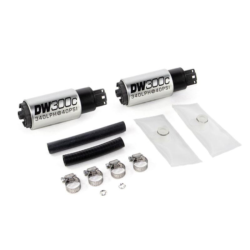 DeatschWerks 340lph DW300C Compact Fuel Pump w/ 99-04 Ford Lightning Set Up Kit (w/o Mounting Clips) - Order Your Parts - اطلب قطعك