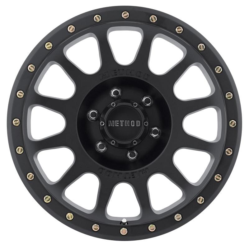 Method MR305 NV 17x8.5 0mm Offset 6x5.5 108mm CB Matte Black Wheel - Order Your Parts - اطلب قطعك