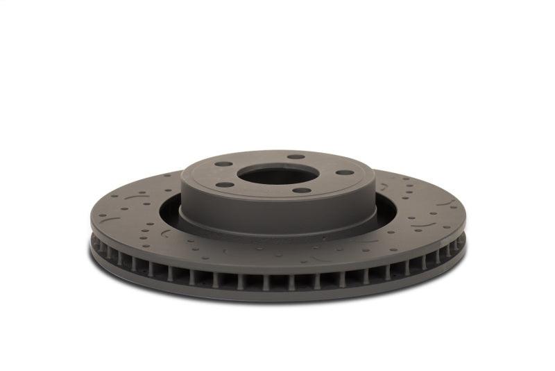 Hawk Talon 2015 Ford Mustang 320mm w/ performance pkg. Drilled and Slotted Rear Brake Rotor Set - Order Your Parts - اطلب قطعك