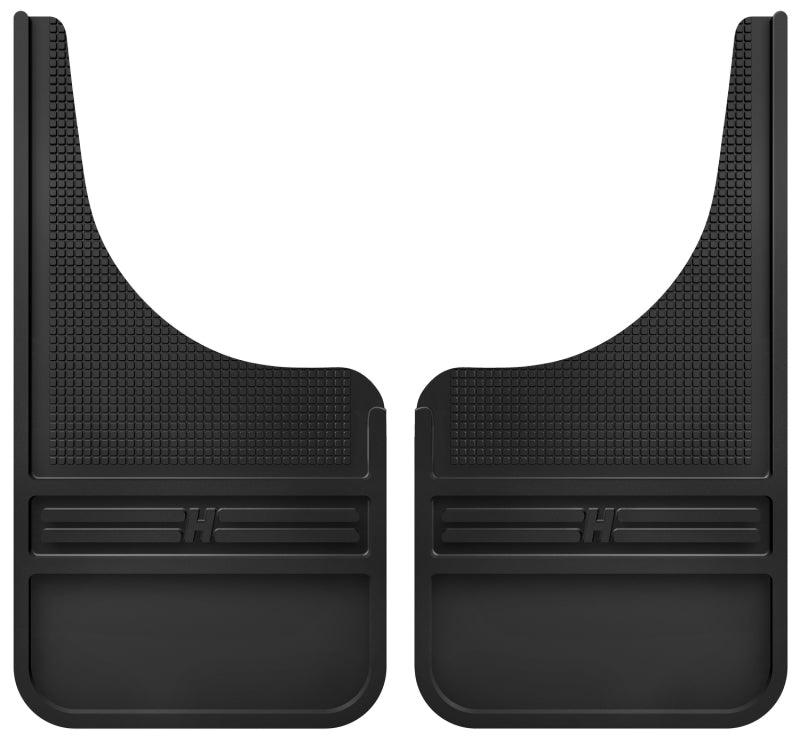 Husky Liners Universal 12in Wide Black Rubber Front Mud Flaps w/o Weight - Order Your Parts - اطلب قطعك