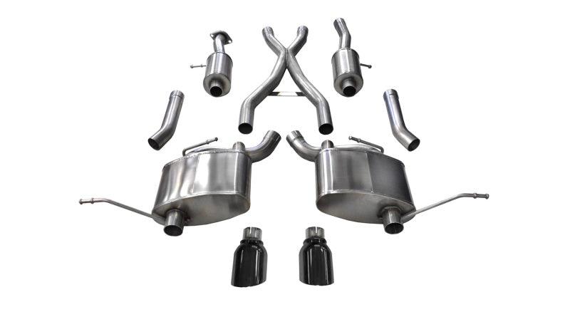 Corsa 15-16 Jeep Grand Cherokee Black 2.5in Dual Rear Exit Cat-Back Exhaust - Order Your Parts - اطلب قطعك