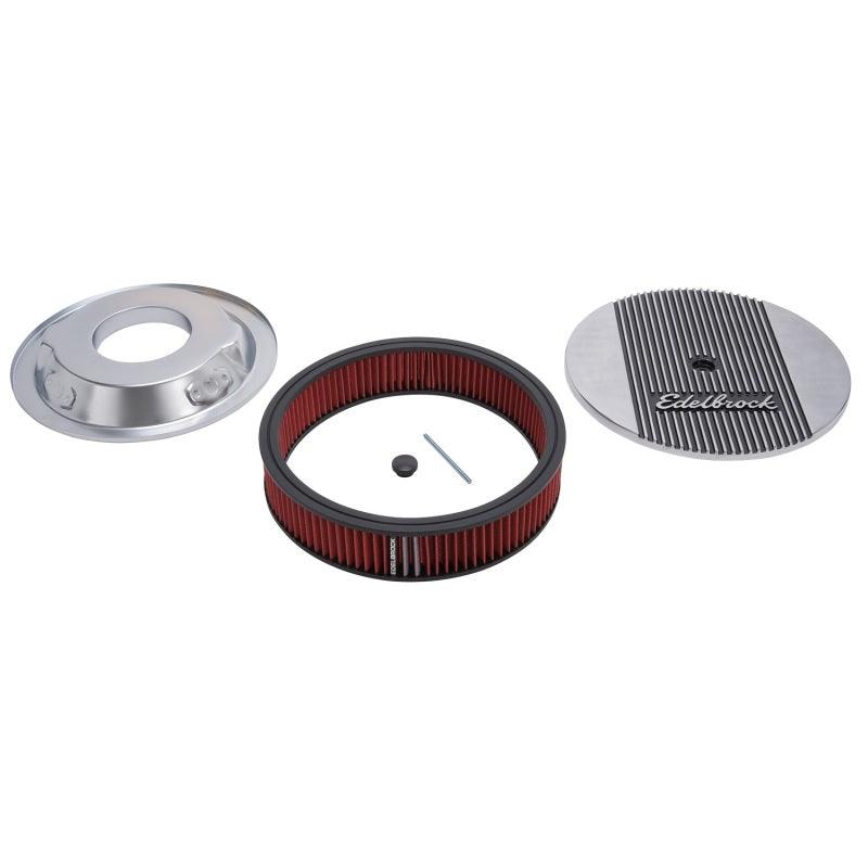 Edelbrock Air Cleaner Elite II 14In Diameter w/ 3In Element Polished - Order Your Parts - اطلب قطعك