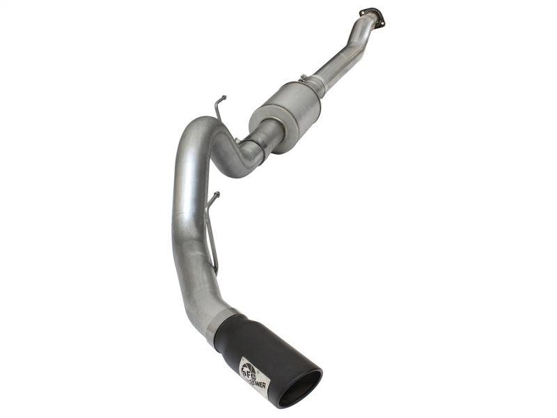 aFe Atlas Exhausts 4in Cat-Back Aluminized Steel Exhaust Sys 2015 Ford F-150 V6 3.5L (tt) Black Tip - Order Your Parts - اطلب قطعك