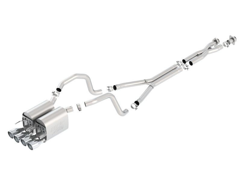 Borla 05-08 Chevrolet Corvette Coupe/Convertible 2dr 6.2L 8cyl AT/MT 6spd ATAK SS Catback Exhaust - Order Your Parts - اطلب قطعك