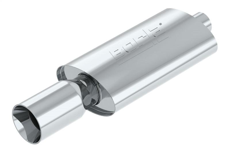 Borla Boomer Muffler Thumper Oval 2-1/4in In 4in Side Rount Out - Order Your Parts - اطلب قطعك