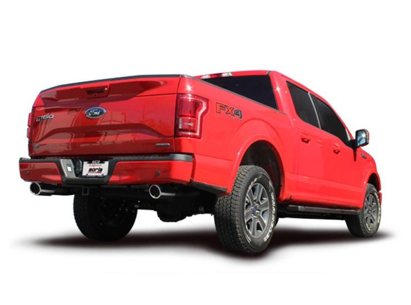 Borla 15-16 Ford F-150 3.5L EcoBoost Ext. Cab Std. Bed Catback Exhaust ATAK Single Split Rear Exit - Order Your Parts - اطلب قطعك