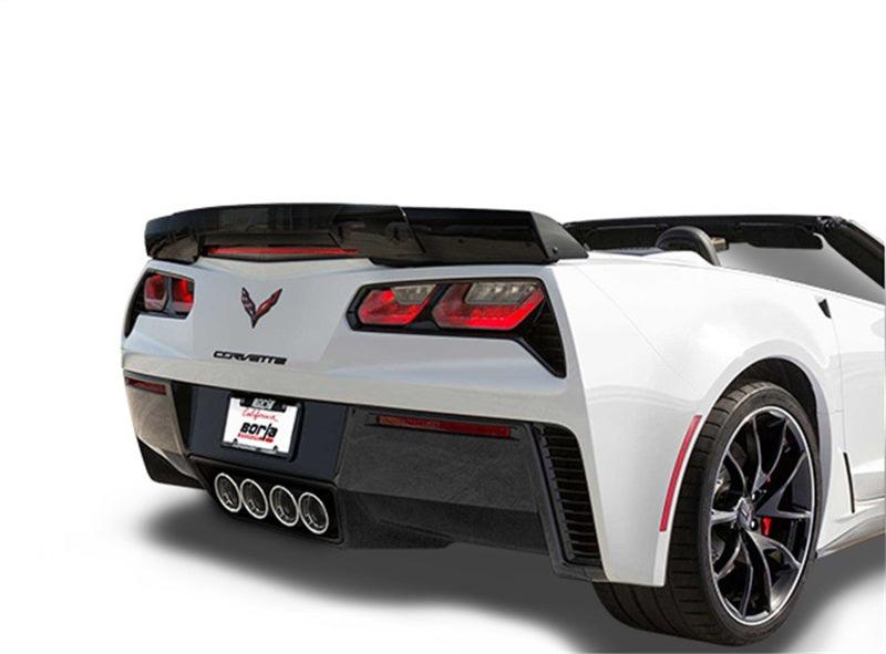 Borla 15 Chevy Corvette C7 ZO6 6.2L w/o AFM w/ NPP ATAK Quad RD RL AC Tips Center Rear Exit Exh - Order Your Parts - اطلب قطعك