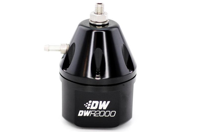 DeatschWerks DWR2000 Adjustable Fuel Pressure Regulator - Black - Order Your Parts - اطلب قطعك