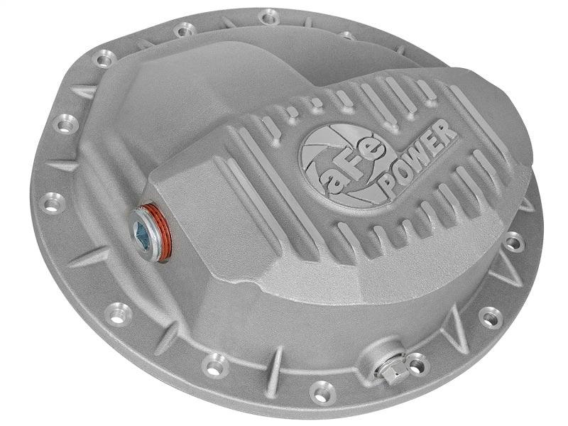 afe Front Differential Cover (Raw; Street Series); Dodge Diesel Trucks 03-12 L6-5.9/6.7L (td) - Order Your Parts - اطلب قطعك