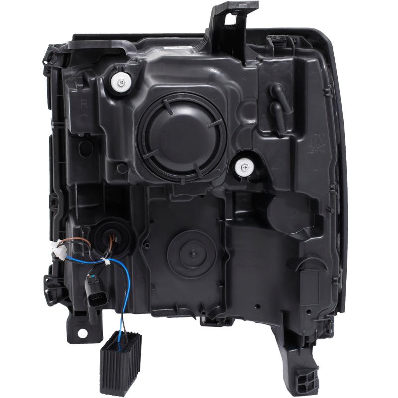 ANZO 16-17 Chevy Silverado 1500 Prjctr. Headlight Plank Styl. w/Amber (Only Work w/HID Equip. Truck) - Order Your Parts - اطلب قطعك