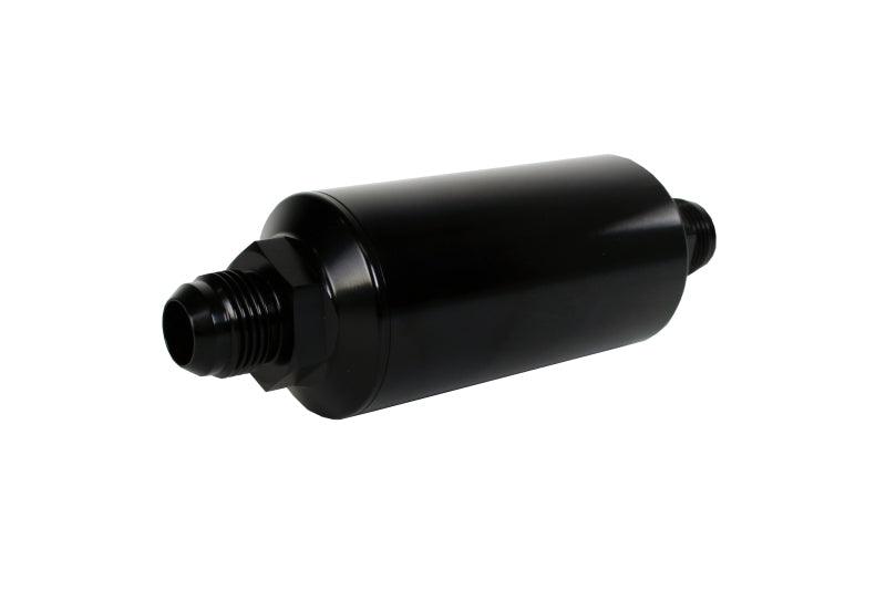 Aeromotive In-Line Filter - (AN-10) 100 Micron Stainless Steel Element Black Anodize Finish - Order Your Parts - اطلب قطعك