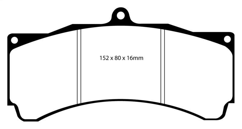 EBC Brakes Yellowstuff Performance Brake Pads - Order Your Parts - اطلب قطعك