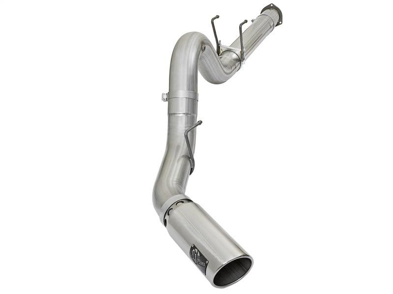 aFe ATLAS 5in DPF-Back Alum Steel Exhaust System w/Polished Tip 2017 Ford Diesel Trucks V8-6.7L (td) - Order Your Parts - اطلب قطعك