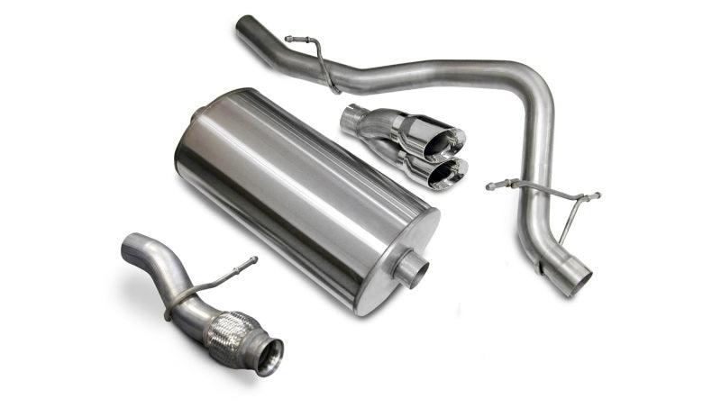Corsa 09-11 Chevrolet Tahoe 5.3L V8 Polished Sport Cat-Back Exhaust - Order Your Parts - اطلب قطعك