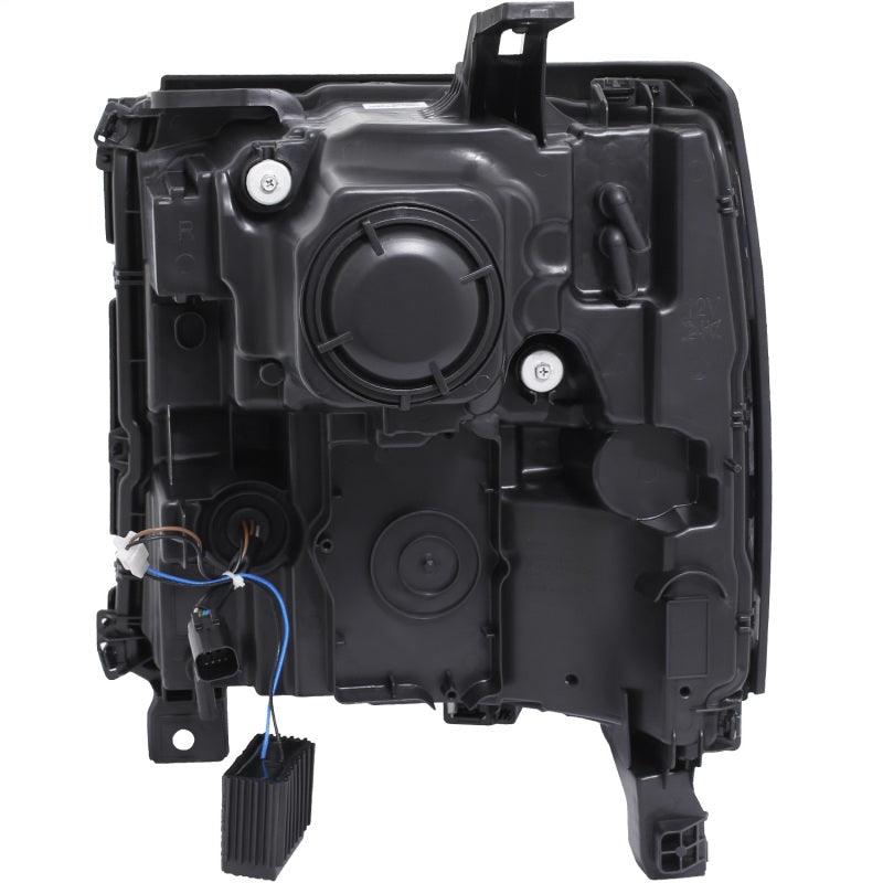 ANZO 16-17 Chevy Silverado 1500 Prjctr. Headlight Plank Styl. w/Amber (Only Work w/HID Equip. Truck) - Order Your Parts - اطلب قطعك