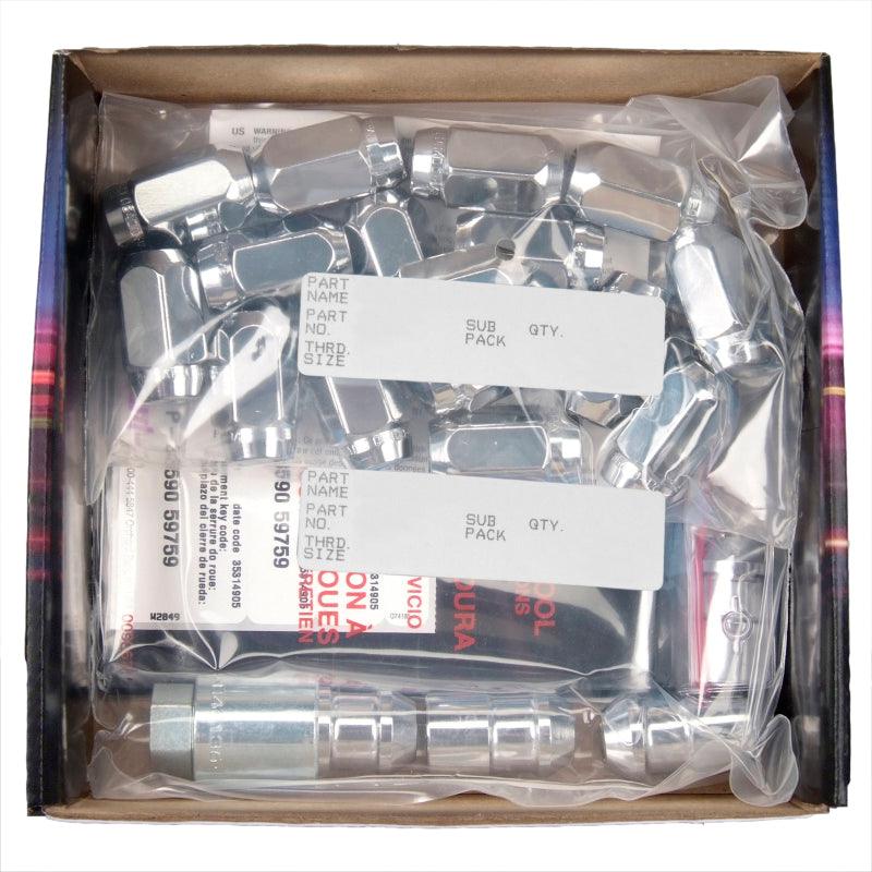 McGard 5 Lug Hex Install Kit w/Locks (Cone Seat Nut) M12X1.5 / 13/16 Hex / 1.5in. Length - Chrome - Order Your Parts - اطلب قطعك