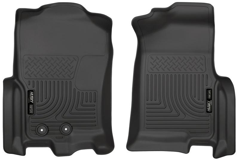 Husky Liners 2015 Ford Expedition/Lincoln Navigator WeatherBeater Front Black Floor Liners - Order Your Parts - اطلب قطعك