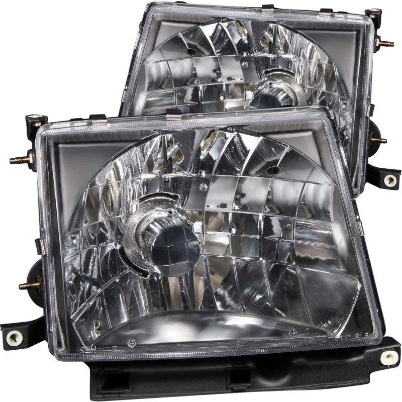 ANZO 1997-2000 Toyota Tacoma Crystal Headlights Black - Order Your Parts - اطلب قطعك
