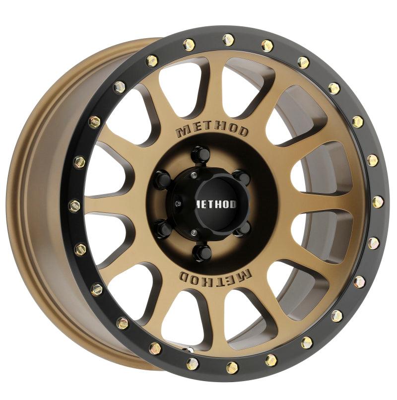 Method MR305 NV 17x8.5 0mm Offset 6x5.5 108mm CB Method Bronze/Black Street Loc Wheel - Order Your Parts - اطلب قطعك
