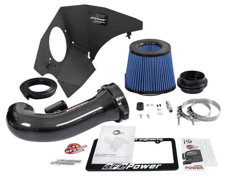 aFe 19-20 GM Trucks 5.3L/6.2L Track Series Carbon Fiber Cold Air Intake System With Pro 5R Filters - Order Your Parts - اطلب قطعك