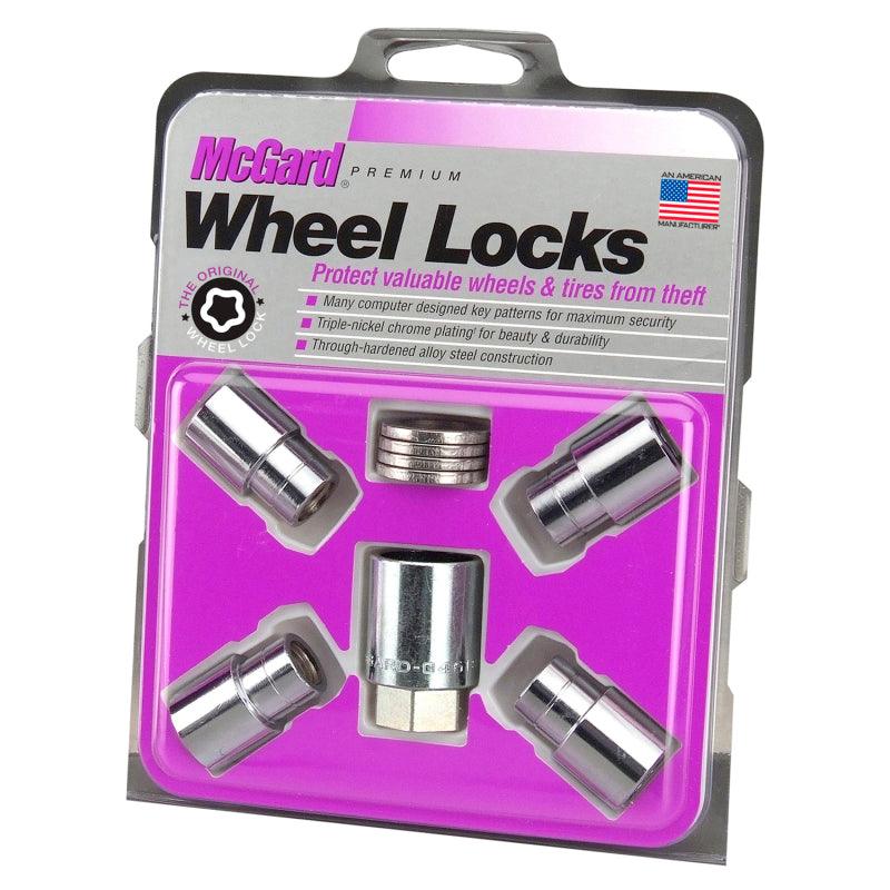 McGard Wheel Lock Nut Set - 4pk. (Reg. Shank Seat) M12X1.5 / 13/16 Hex / 1.38in. Length - Chrome - Order Your Parts - اطلب قطعك
