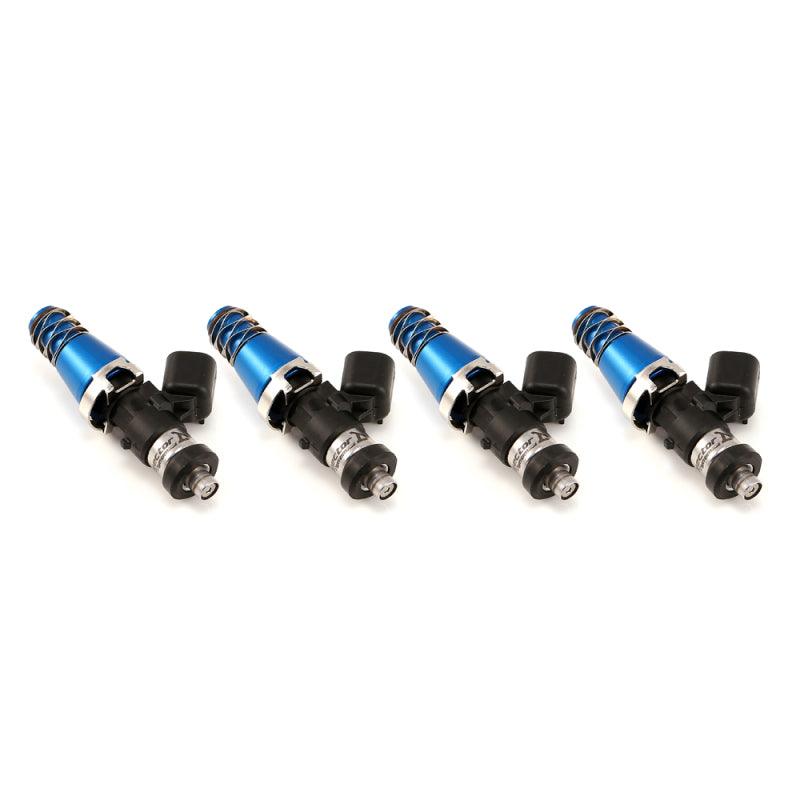 Injector Dynamics 1340cc Injectors - 60mm Length - 11mm Blue Top - Denso Lower Cushion (Set of 4) - Order Your Parts - اطلب قطعك