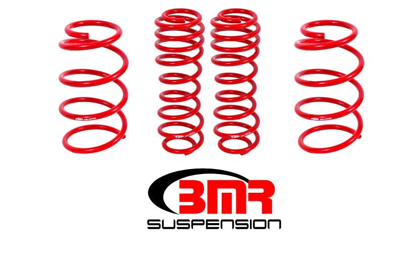 BMR 07-14 Shelby GT500 Drag Lowering Springs (Set Of 4) - Red - Order Your Parts - اطلب قطعك