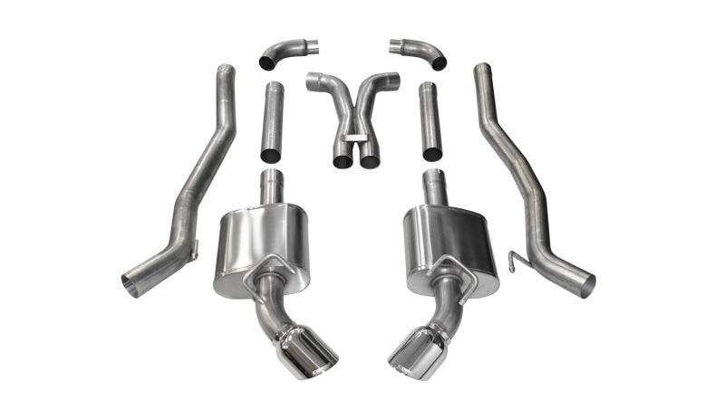 Corsa 10-15 Chevrolet Camaro SS 6.2L V8 Manual Polished Xtreme 3in Cat-Back - Order Your Parts - اطلب قطعك