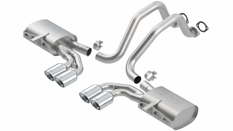Borla 97-04 Chevrolet Corvette 5.7L 8cyl Touring SS Catback Exhaust - Order Your Parts - اطلب قطعك
