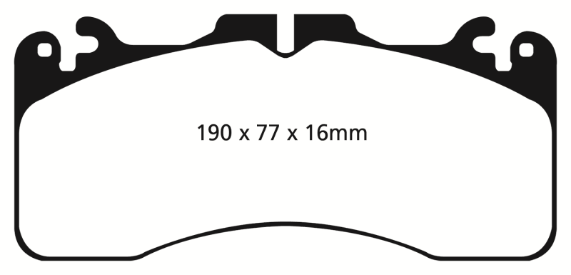 EBC 09+ Lexus LS460 4.6 Sport Redstuff Front Brake Pads - Order Your Parts - اطلب قطعك