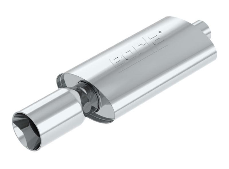 Borla Boomer Muffler Thumper Oval 2-1/4in In 4in Side Rount Out - Order Your Parts - اطلب قطعك