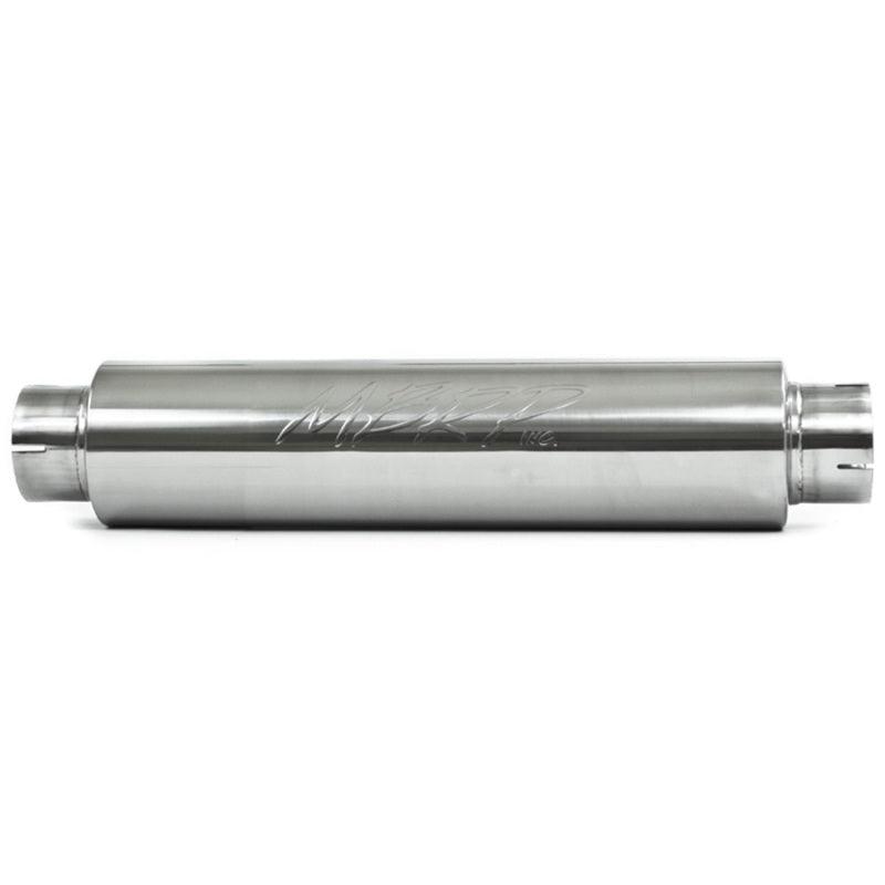 MBRP Universal Quiet Tone Muffler 4in Inlet/Outlet 24in Body 6in Dia 30in Overall T409 - Order Your Parts - اطلب قطعك