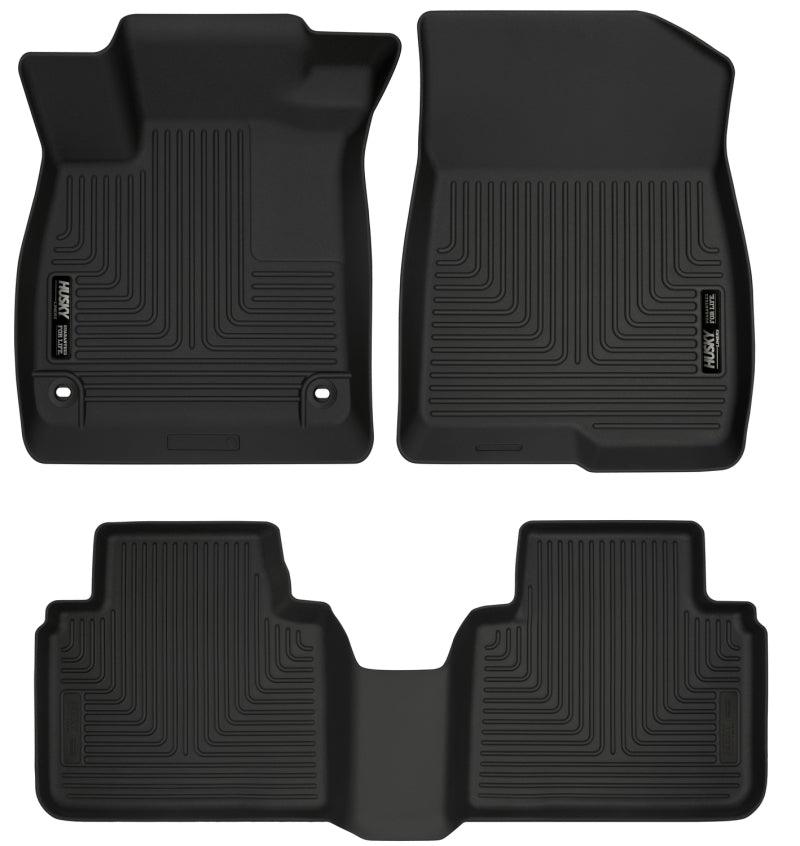 Husky Liners 2018 Honda Accord WeatherBeater Black Front & 2nd Seat Floor Liners - Order Your Parts - اطلب قطعك