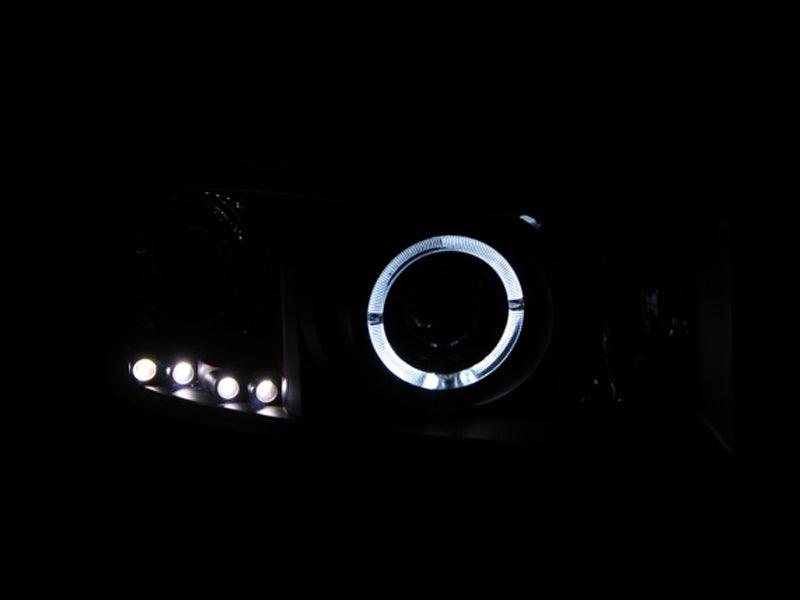 ANZO 1994-2001 Dodge Ram Projector Headlights w/ Halo Black - Order Your Parts - اطلب قطعك