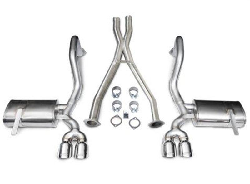 Corsa 97-04 Chevrolet Corvette C5 Z06 5.7L V8 Polished Xtreme Cat-Back + XO Exhaust - Order Your Parts - اطلب قطعك