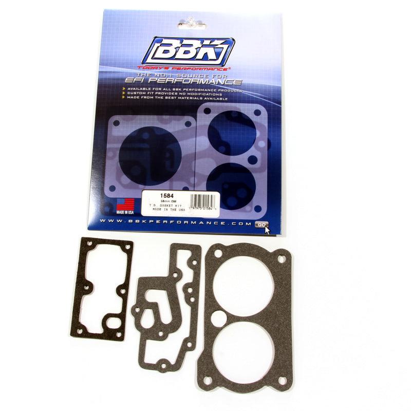 BBK 85-97 GM 305350 LT1 Twin 58mm Throttle Body Gasket Kit - Order Your Parts - اطلب قطعك