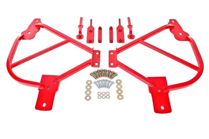 BMR 10-15 5th Gen Camaro Bolt-On Subframe Connectors - Red - Order Your Parts - اطلب قطعك