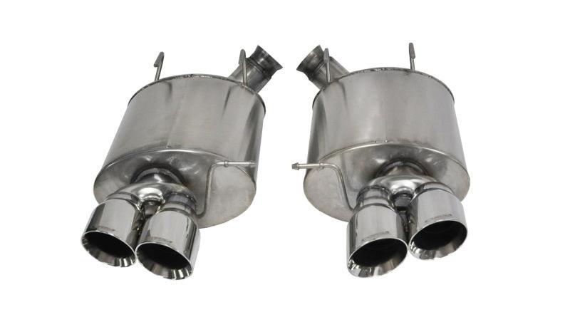Corsa 13-13 Ford Mustang Shelby GT500 5.8L V8 Polished Sport Axle-Back Exhaust - Order Your Parts - اطلب قطعك