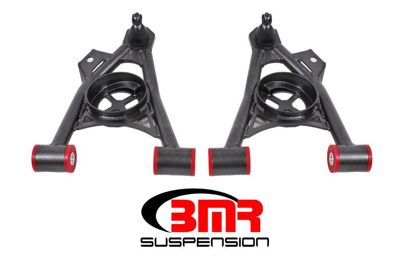 BMR 94-04 Ford Mustang Non-Adj. A-Arms Lower (Poly) w/ Spring Pocket - Black Hammertone - Order Your Parts - اطلب قطعك