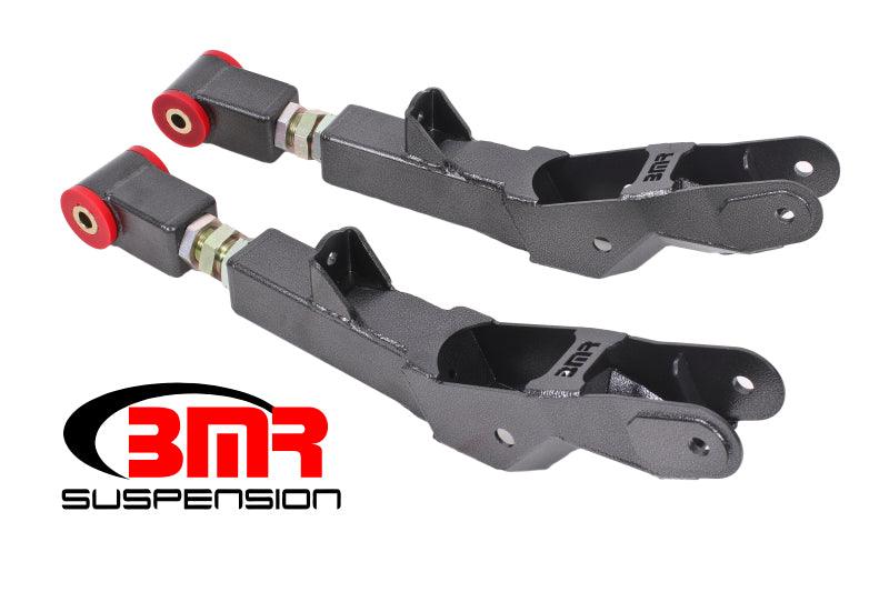 BMR 10-15 5th Gen Camaro Rear Lower Control Arms On-Car Adj. (Polyurethane) - Black Hammertone - Order Your Parts - اطلب قطعك