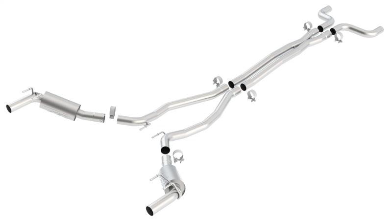 Borla 10-13 Chevy Camaro SS 6.2L V8 ATAK Catback Exhaust Incl. X Pipe works w/GFX Package - Order Your Parts - اطلب قطعك