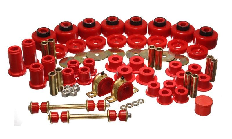Energy Suspension 01-06 Chevy Silverado 4WD Red Hyper-flex Master Bushing Set - Order Your Parts - اطلب قطعك