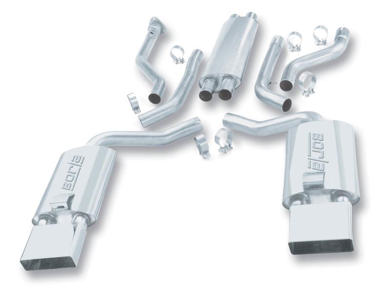 Borla 92-96 Chevrolet Corvette Hatchback/Conv 5.7L 8cyl 4/6 Spd Touring SS Catback Exhaust - Order Your Parts - اطلب قطعك